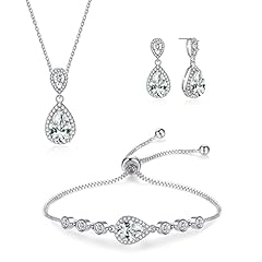 Teardrop jewelry-silver2