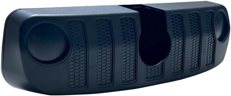 Rear View Mirror Compatible with Jeep Wrangler JL JLU 2018-2025,11.8 Inch Wide Angle Rear View Mirror to Reduce Blind Spot Effectively