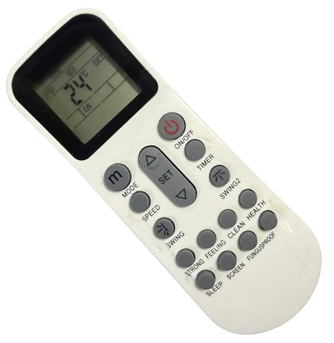Image of EHOP YKR-K /002E Compatible Remote Control for Lloyd AC Bluestar UX AC Models AC-125 YKR-K /204E YKR-K /001E