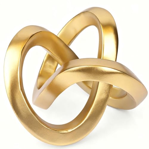 Knot Geometric Sculpture Decor,Mid Century Modern...