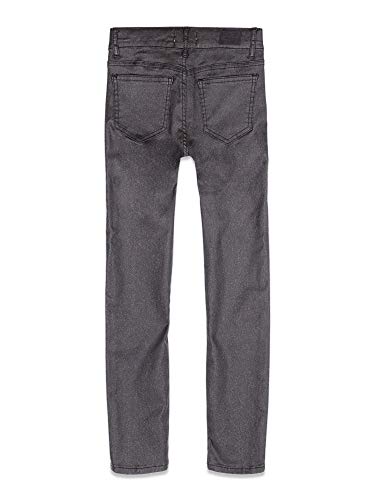 Jordache Girl's Express Yourself Sparkle Coated Skinny Jean (Black)2