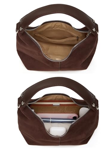Bolso Retro de Gamuza Slouchy para Mujer miniatura 5
