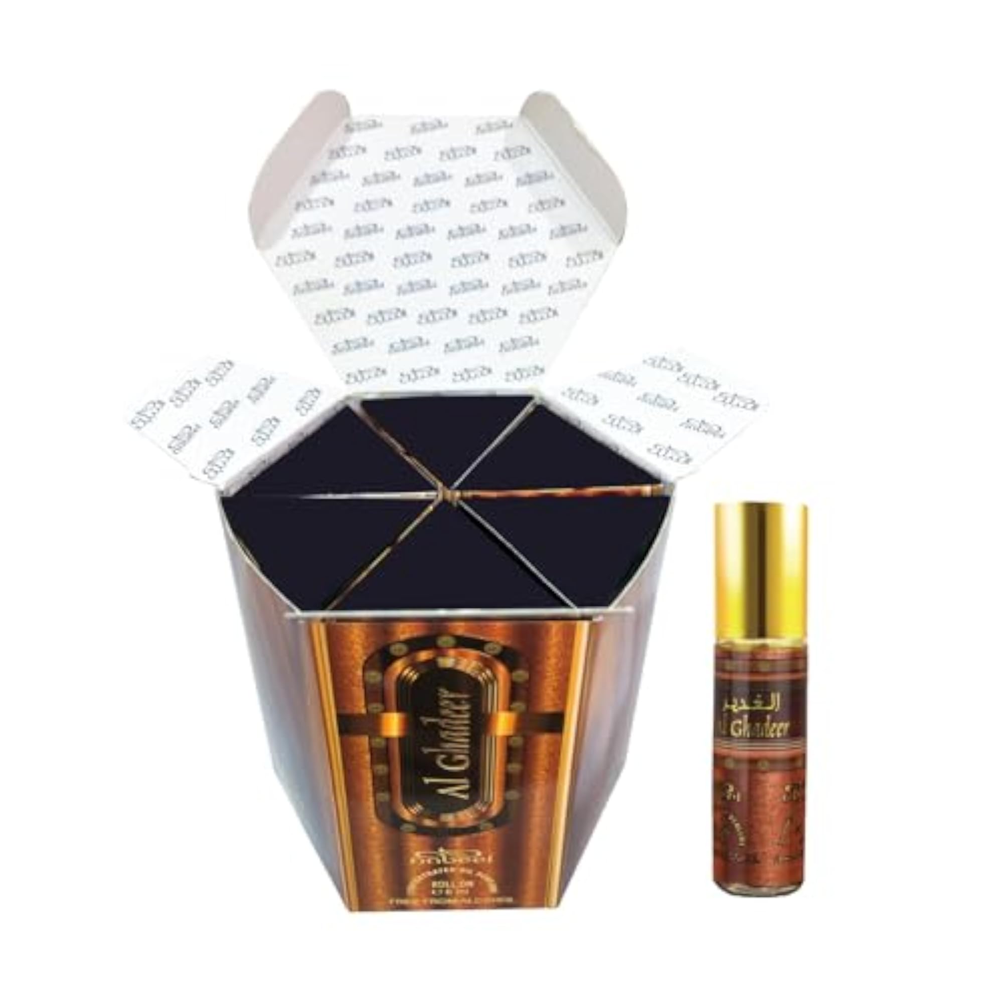 Al Ghadeer Premium Attar Roll-on Perfume Oil, Pack of 6