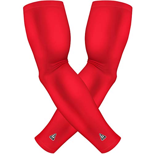 Image of B-Driven Sports Pro-Fit Compression Arm Sleeves - 1-Pair, 30+ Designs, Adult /Youth Sizes, for Athletic and General Purpose Use.