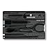 Produktbild VICTORINOX Swiss Card Classic, Multitool Kartenmesser, Taschenmesser in Kreditkartenformat, 10 Funktionen, Spitzklinge, Schere, Schwarz