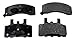 Monroe FX845 ProSolution Semi-Metallic Brake Pad