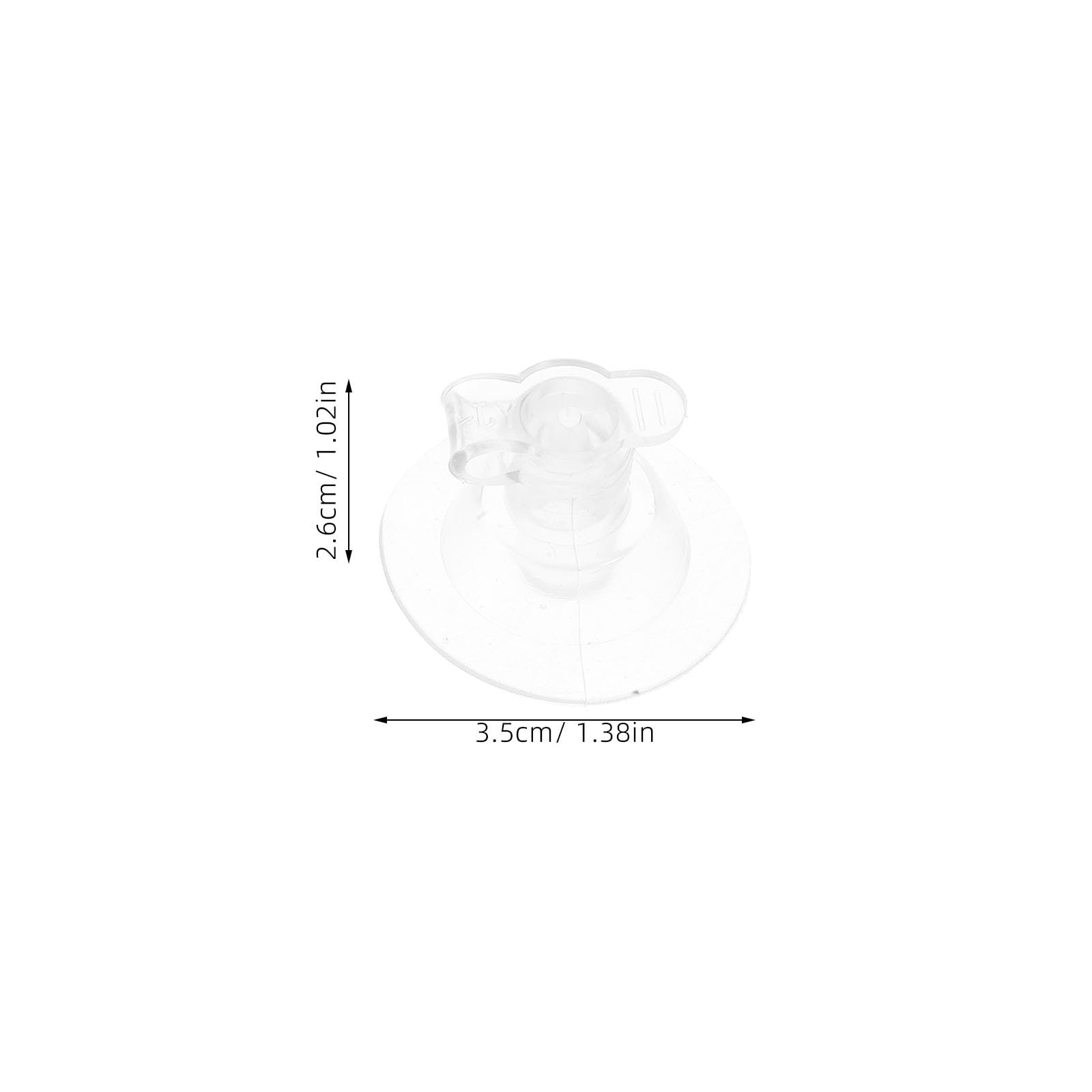 20 pezzi gonfiabili valvola giocattolo accessori per pompe ad aria, pompa per palloncini, pompa ad aria elettrica per gonfiabili, ugelli gonfiabili, ugelli per pompa ad aria in PVC