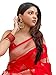 SGF11- Women's Kanjivaram Soft Silk Saree With Blouse Piece (Red)