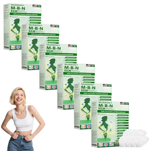 M-B-N 10-In-1 Nano Fusion Metabolic Patch 2026 New Professional Moringa Patches Patch for Women and Men Natural Ingredients Suitable for All Skin Types (6 Pack)
