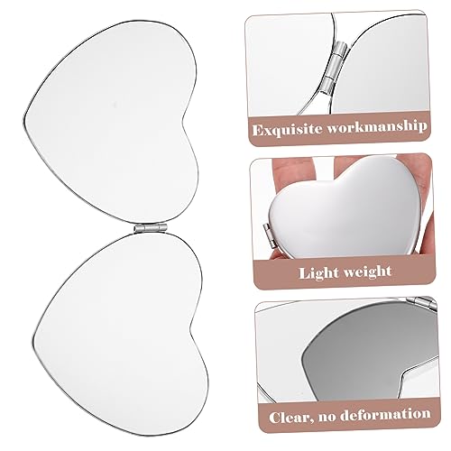 Miroir de maquillage pliable double face pour corriger les reflets flous - 5