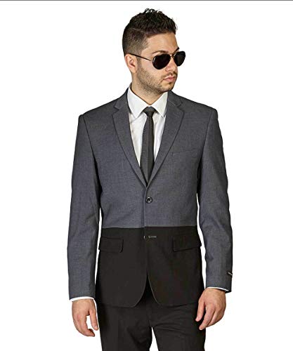 Slim Fit 2 Button Sport Jacket Notch Lapel Modern Two Tone Dinner Blazer AZAR3