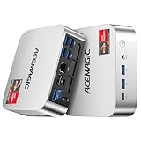ACEMAGIC Mini PC K1 4300U 16GB DDR4 RAM 512GB Mini PC Win11 Pro, Mini Computer 4K Dual Display/HDMI/WiFi/BT/LAN -Home/Office Mini Desktop PC