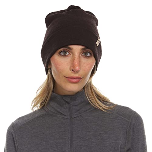 Image of 100% Merino Wool Cuff Beanie - Warm Winter Hat - Novelty Beanie - Toque