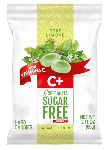 Sugar Free Candies Lemon Herbs With Vitamin C 60g
