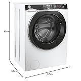Hoover H-WASH 500 HWP 411AMBC/1-S Waschmaschine/Energieeffizienzklasse A/Füllmenge 11 kg/Eco-Power Inverter Motor/Power Care System/ActiveSteam/hOn App Steuerung/Wi-Fi + Bluetooth