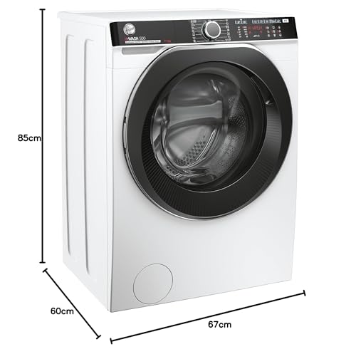 Hoover H-WASH 500 HWP 411AMBC/1-S Waschmaschine/Energieeffizienzklasse A/Füllmenge 11 kg/Eco-Power Inverter Motor/Power Care System/ActiveSteam/hOn App Steuerung/Wi-Fi + Bluetooth