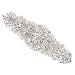 Trlyc New White/Ivory Bridal Wedding Dress Rhinestone Sash