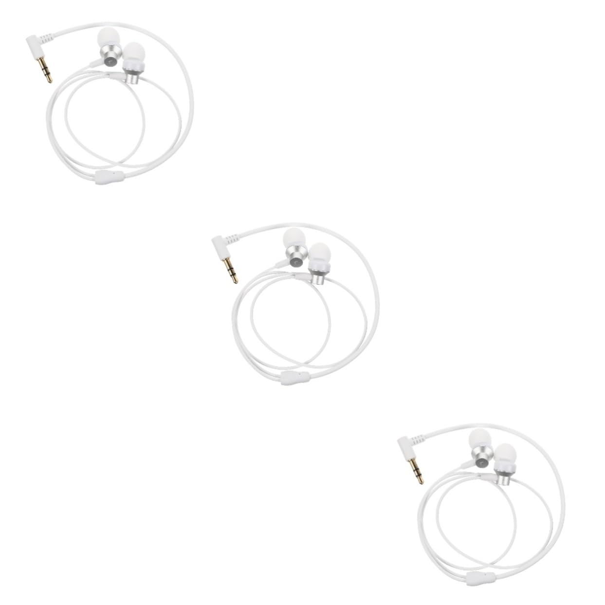 Artibetter 3pezzi Auricolari In-ear Portatili Per Vr Cuffie Compatibili Con Suono Potente e Bassi Migliorati Per Uso Quotidiano e Accessori Per Occhiali Vr