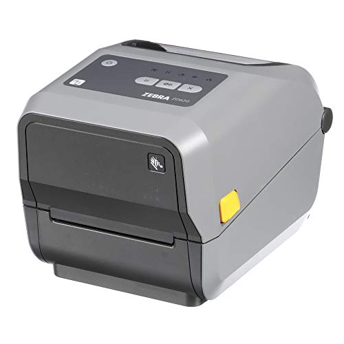 Zebra ZD620t Thermal Transfer Desktop Printer 300 dpi Print Width 4 in Ethernet Serial USB ZD62043-T01F00EZ