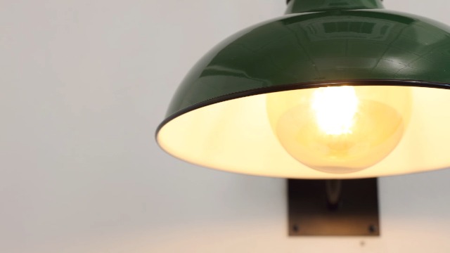 Image of JONATHAN Y Stanley 1-Light Gooseneck Sconce 12.25 inch, Green