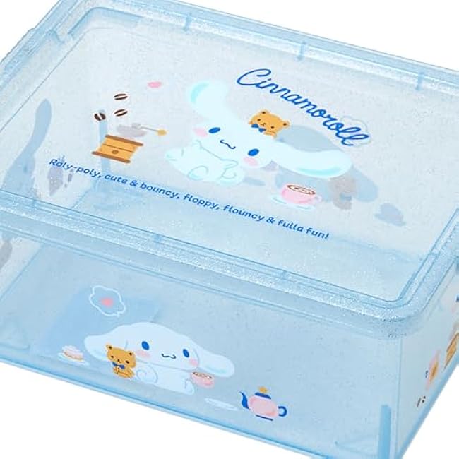 Sanrio 722324 Storage Case, S, Cinnamon Roll, Stacking, Small Storage Case
