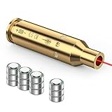 EZshoot 6.5 Laser Bore Sight Red Laser for 6.5 CM Bore Sight Rem Gauge Laser Boresighter with 4 Sets of Batteries