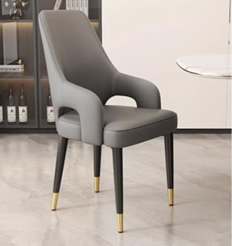 Chaise de salle à manger rembourrée pour salon chaleureux et bureau