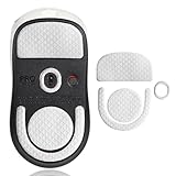 yiodelu Smooth Gliding Mouse Skates for Logitech G Pro X Superlight 2 Mouse Feet Replacement(PTFE,White) Rounded Edges Durable and Ultra-Smooth Gaming Mouse Glider for G Pro Superlight 2