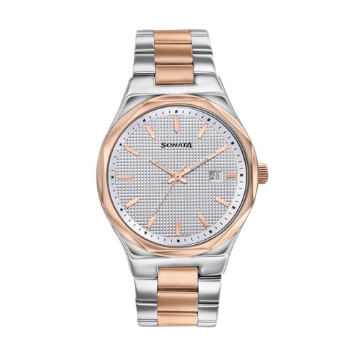 Sonata Jashn White Dial Men's Watch - Image 2