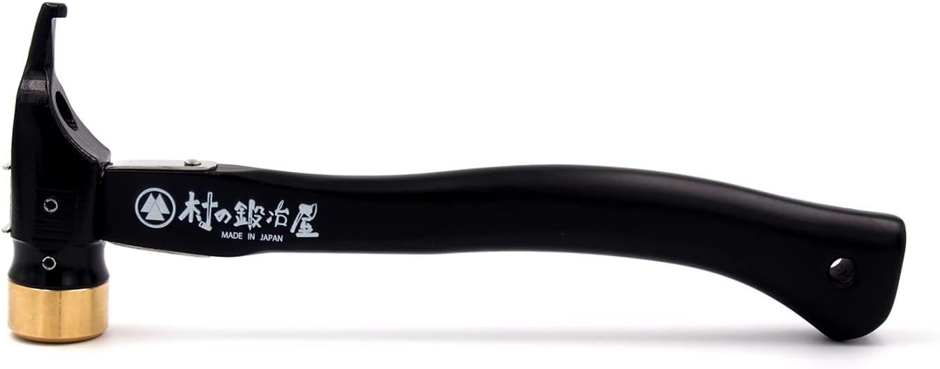 村の鍛冶屋 鍛造 焼入れ ペグハンマー エリッゼステークアルティメットハンマー BLACK柄【燕三条製】MADE IN JAPAN