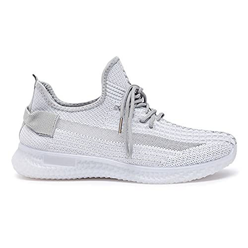 Image of shoexpress Womens Textured Sneakers with Lace-up Closure Sneakers