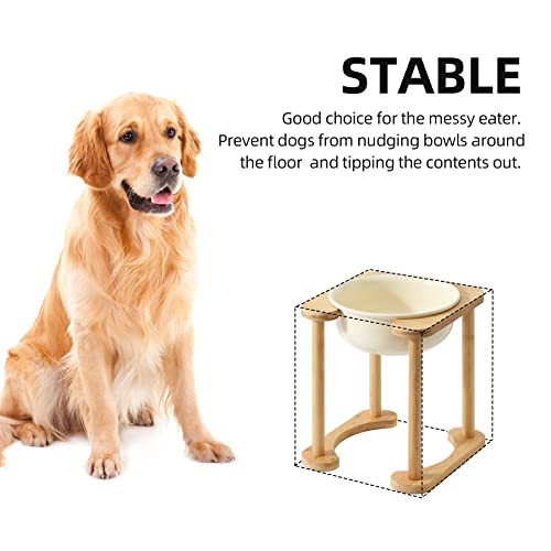 Havniva Ciotola rialzata per cani in ceramica con