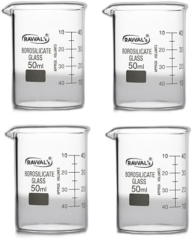 Borosilicate Glass Graduated Beakers 5-piece Set BorinGlass - View #9