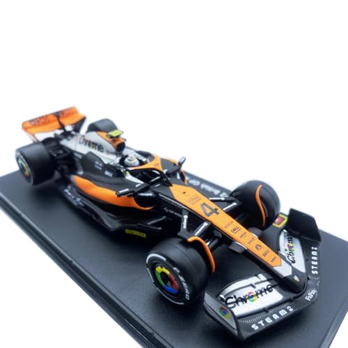 Modelo de auto HTLNUZD Bburag 1:43 F1 MCL60 Lando Norris miniatura 5