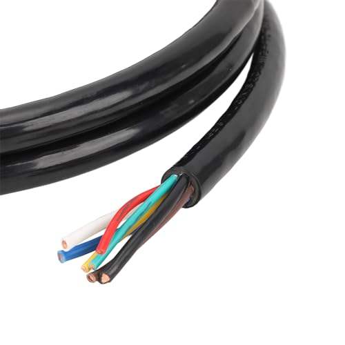 Arnés de cableado para remolque de 7 vías cable de 8 pies impermeable para caravanas y remolques 7