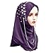 NICEYST Fashion Long Hijab Scarf for Women Girls Muslim Islamic Under Scarf Hat Long Hijabs Cap Instant Turbans Wrap Scarf
