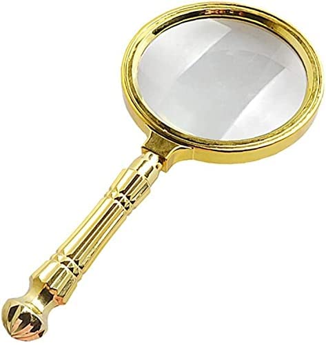 Loupe s Loupe, 10X Métal Gravure Fleur Lentille Optique Portative Loupe De Lecture Amovible Keep it in Mind