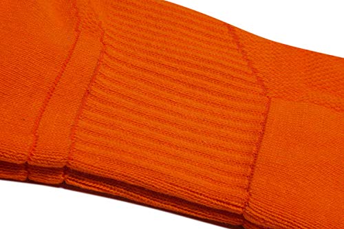 Odd Sox - Basix Bright Athletic Ankle High Socks - Knit Cotton Cushioned Breathable Arch Support - Large Size Unisex3