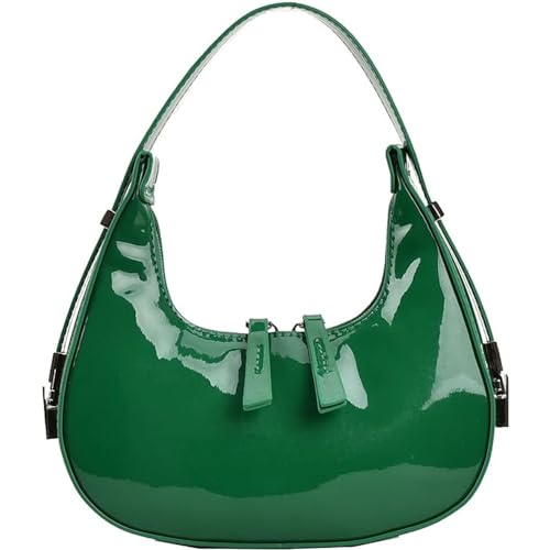 YingStar Bolso de Mano Mujer Fiesta Bolso Pequeño Piel Bolso de Hombro Mujer Movil Bolso Bandolera Pequeña Bolsa Mujer Verano Bolso Media Luna Dumpling Boda Ceremonia Cuero Verde Bolsos Cartera YingStar Bolso de Mano Mujer Fiesta Bolso Pequeño Piel Bolso de Hombro Mujer Movil Bolso Bandolera Pequeña Bolsa Mujer Verano Bolso Media Luna Dumpling Boda Ceremonia Cuero Verde Bolsos Cartera