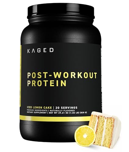 Kaged Post Workout Protein Powder | Iced Lemon...