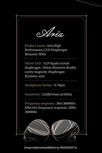 Moondrop Aria High Performance LCP Diaphragm Dynamic Driver IEMs in-Ear Earphone - Image 6