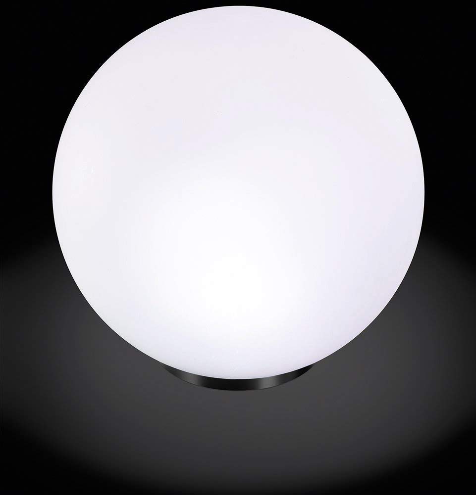 Esotec Solarkugeln für Außen 3er Set 20, 30 & 40 cm, Solar Leuchtkugeln Garten mit 7 Lichtfarben, Farbwechsel, wetterfest IP44, 102614
