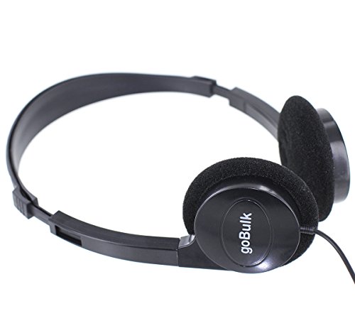 Tok Tok Designs goBulk Hi-Fi Stereo Sound Headphone (H5, Bulk Packing)