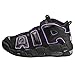 Nike mens Air More Uptempo '96, Black/Action Grape-black, 10