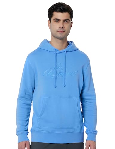 Image of Gap Men's Full Sleeve Hooded Neck Standard Fit Brushed Sweatshirt,Lt.Brown,XS