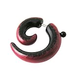 Produktinformationen: 316L Chirurgenstahl | Spirale Material: UV Acryl | Spiralgröße: 3mm bis 8mm | Stabstärke: 16 Gauge | Fake Piercing | Stück: 8