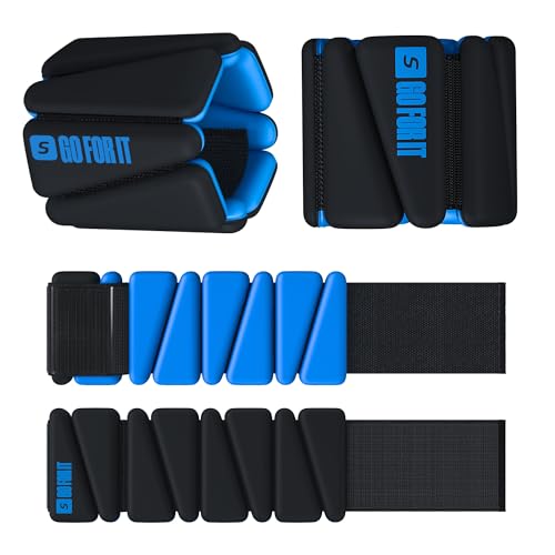 SPORTBIT Wrist and Ankle Weights for Women (Set of 2)