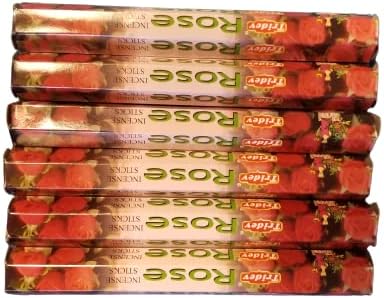 Miniatura 2 de Varillas de incienso Tridev, 6 paquetes en una caja, total de 4.23 onzas en caja, el mejor agarbatti