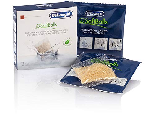 Mondo casa DLSC551 Sfere Anticalcare Softballs per Macchine da Caffè Compatibile De Longhi con Serbatoio d'Acqua Previene la Formazione di Calcare