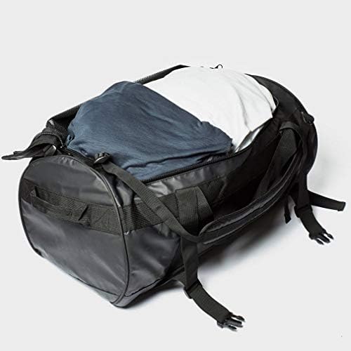 Eurohike Transit 65 Litre Cargo Cabin Bag, Duffle Bag, Weekend Bag, Camping Bag for Hand Luggage Shoulder, Travel Bag, Beach Bags for Women, Man Bag, Black, One Size